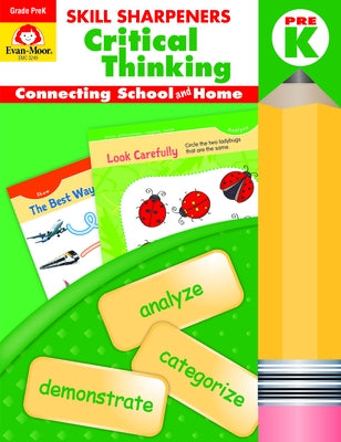 Skill Sharpeners Critical Thinking Prek by Evan-Moor Educational Publishers