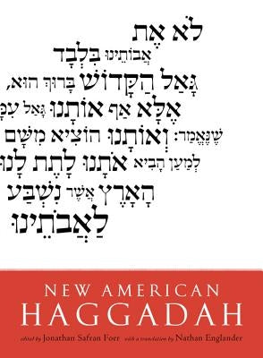 New American Haggadah by Englander, Nathan