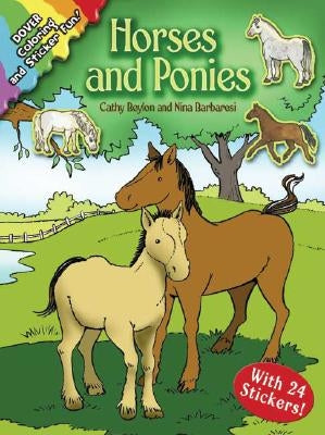Horses and Ponies [With 24 Stickers] by Beylon, Cathy