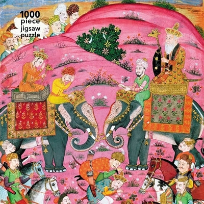 Adult Jigsaw Puzzle: Persian Heroes by Indian School (16th Century): 1000-Piece Jigsaw Puzzles by Flame Tree Studio