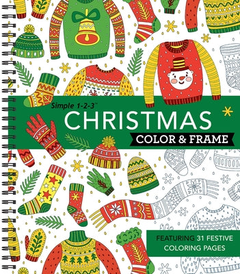Color & Frame Coloring Book - Christmas by Publications International Ltd