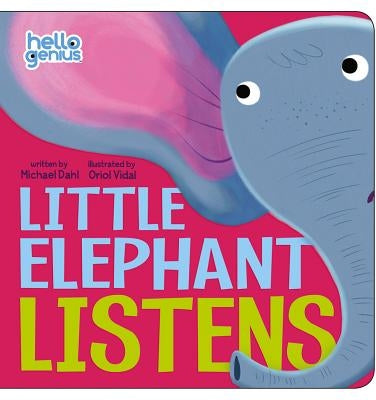 Little Elephant Listens by Vidal, Oriol
