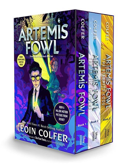 Artemis Fowl 3-Book Paperback Boxed Set by Colfer, Eoin