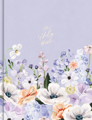 CSB Notetaking Bible, Large Print Hosanna Revival Edition, Lavender/Peach Cloth Over Board: The Holy Bible by Csb Bibles by Holman