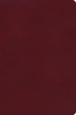 NASB Giant Print Reference Bible, Burgundy Leathertouch by Holman Bible Publishers