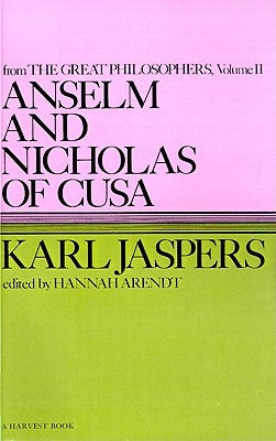 Anselm and Nicholas of Cusa by Jaspers, Ralph