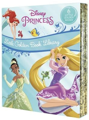 Disney Princess Little Golden Book Library (Disney Princess): Tangled; Brave; The Princess and the Frog; The Little Mermaid; Beauty and the Beast; Cin by Various