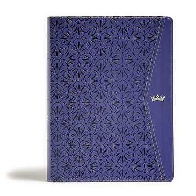 CSB Tony Evans Study Bible, Purple Leathertouch by Evans, Tony