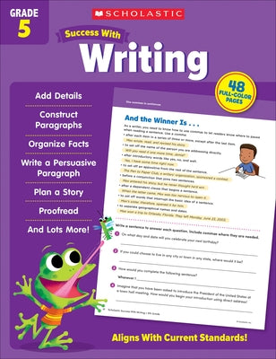 Scholastic Success with Writing Grade 5 by Scholastic Teaching Resources