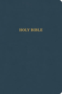 KJV Large Print Thinline Bible, Value Edition, Slate Leathertouch: Holy Bible by Holman Bible Publishers