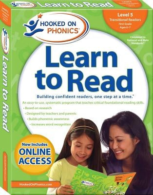 Hooked on Phonics Learn to Read - Level 5, Volume 5: Transitional Readers (First Grade Ages 6-7) by Hooked on Phonics