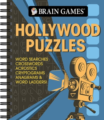 Brain Games - Hollywood Puzzles: Word Searches, Crosswords, Acrostics, Cryptograms, Anagrams & Word Ladders! by Publications International Ltd
