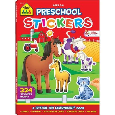 Preschool Stickers Workbook by Hoffman, Joan