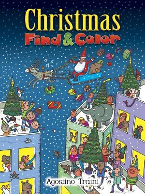 Christmas Find and Color by Traini, Agostino