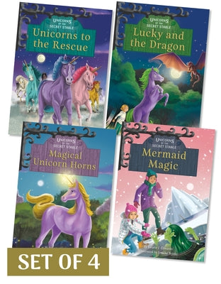 Unicorns of the Secret Stable Set 3 (Set of 4) by Edwards, Laurie J.