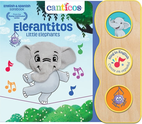 Canticos Little Elephants / Elephantitos (Bilingual) by Cottage Door Press