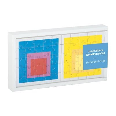 Moma Josef Albers Wood Puzzle by Galison