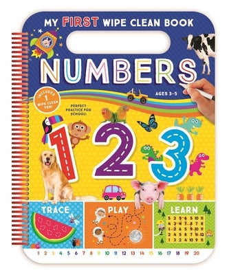 My First Numbers Wipe Off by Rainstorm Publishing