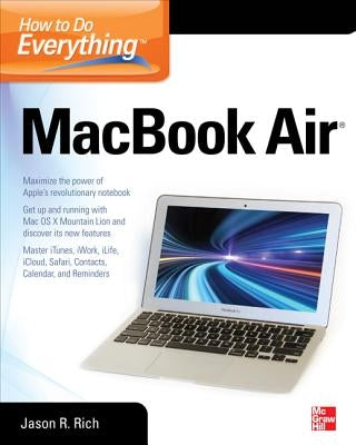 How to Do Everything Macbook Air by Rich, Jason R.