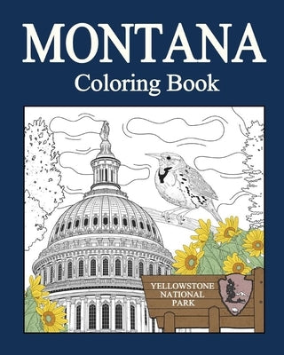 Montana Coloring Book by Paperland