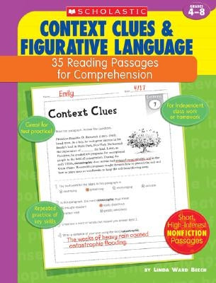 Context Clues & Figurative Language: 35 Reading Passages for Comprehension by Beech, Linda Ward