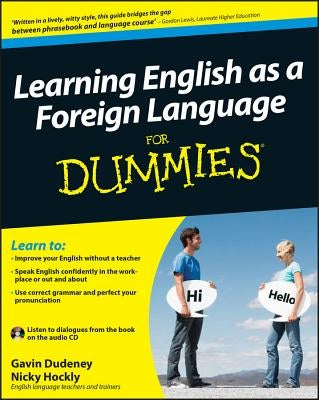 Learning English as a Foreign Language for Dummies [With CD (Audio)] by Dudeney, Gavin