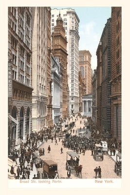 Vintage Journal Broad Street, New York City by Found Image Press