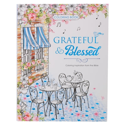 Grateful and Blessed Coloring Book by 