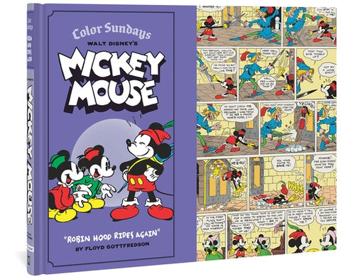 Walt Disney's Mickey Mouse Color Sundays Robin Hood Rises Again: Volume 2 by Gottfredson, Floyd