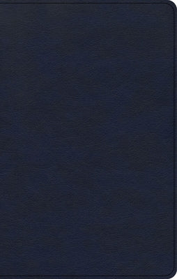 CSB Single-Column Personal Size Bible, Navy Leathertouch by Csb Bibles by Holman