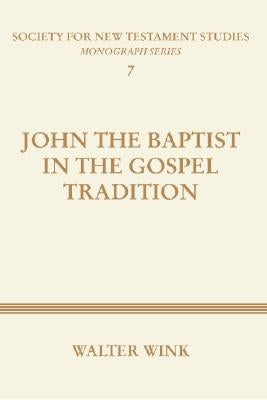 John The Baptist in the Gospel Tradition by Wink, Walter