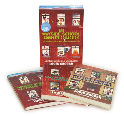The Wayside School Collection Box Set: Sideays Stories from Wayside School, Wayside School Is Falling Down, Wayside School Gets a Little Stranger by Sachar, Louis
