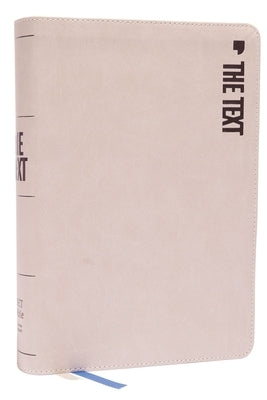 Net, the Text Bible, Leathersoft, Stone, Comfort Print: Uncover the Message Between God, Humanity, and You by DiMarco, Michael
