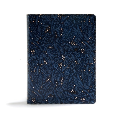 CSB Study Bible, Navy Leathertouch by Csb Bibles by Holman