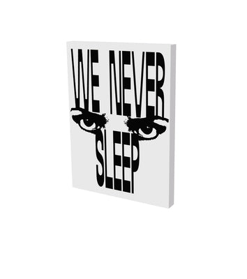 We Never Sleep: Exhibition Catalogue Schirn Kunsthalle Frankfurt by Martinovic, Jelena