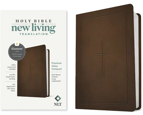 NLT Premium Value Compact Bible, Filament-Enabled Edition by Tyndale