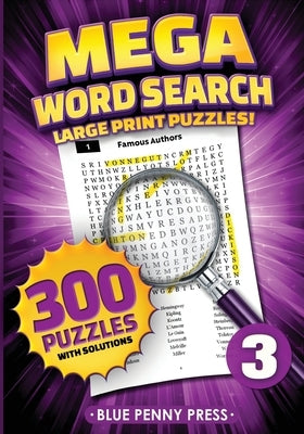 MEGA Word Search (Volume 3) by Press, Blue Penny