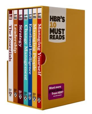 Hbr's 10 Must Reads Boxed Set with Bonus Emotional Intelligence (7 Books) (Hbr's 10 Must Reads) by Review, Harvard Business
