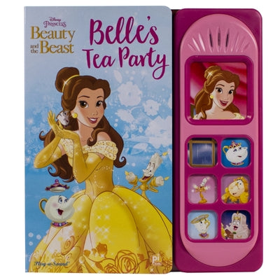 Little Sound Book Princess Belle Tea Party by Disney Storybook Art Team