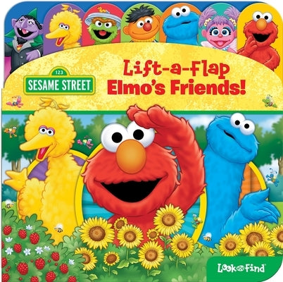 Sesame Street: Elmo's Friends!: Lift-A-Flap Look and Find by Pi Kids