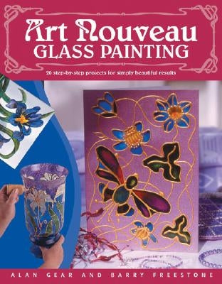 Art Nouveau Glass Painting by Gear, Alan D.
