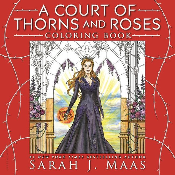 A Court of Thorns and Roses Coloring Book by Maas, Sarah J.