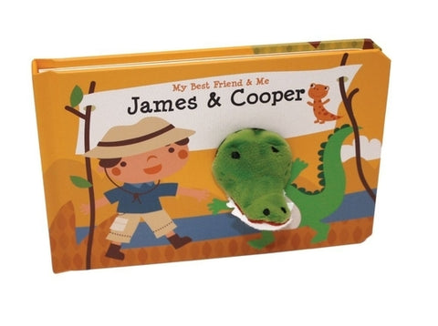 James & Cooper Finger Puppet Book by Vermeulen, Mariska