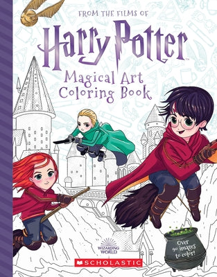 Harry Potter: Magical Art Coloring Book by Tobacco, Violet