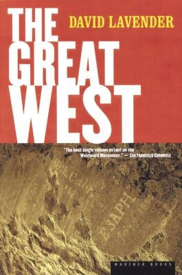 The Great West by Lavender, David