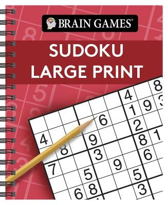 Brain Games Large Print Sudoku by Publications International Ltd