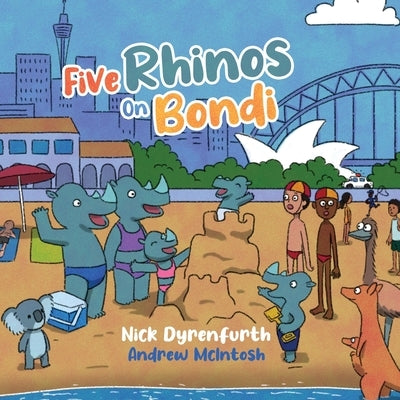 Five Rhinos on Bondi by Dyrenfurth, Nick