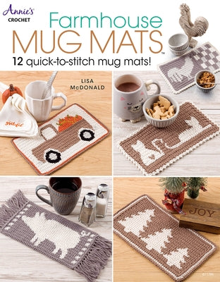 Farmhouse Mug Mats by McDonald, Lisa