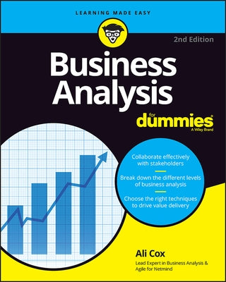 Business Analysis for Dummies by Cox, Alison