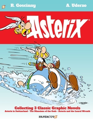 Asterix Omnibus #6: Collecting Asterix in Switzerland, the Mansions of the Gods, and Asterix and the Laurel Wreath by Goscinny, René